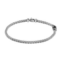 Bracelet Salvini Homme Funky in Argent Diamante 0.01 Ct 20085563 - 20085563